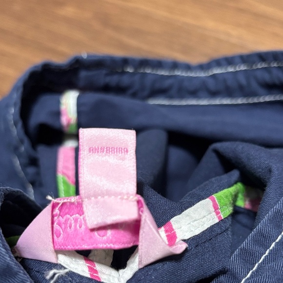 🔥🔥🔥Lilly Pulitzer Blue Utility Jacket with Hood Size: Medium🔥🔥🔥 - Picture 7 of 7